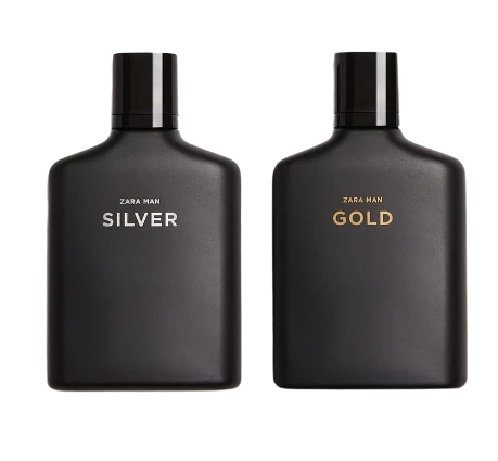 GOLD + SILVER EDT 100ml + 100 ml