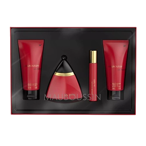 COFFRET IN RED FEMME